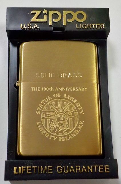 ☆自由の女神！１１０周年記念 真鍮ケース SOLID BRASS ２０００年１２