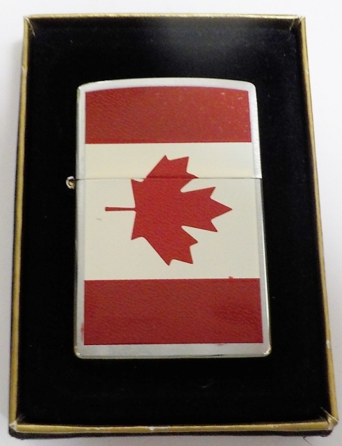 画像1: ☆カナダ 国旗！CANADA フラッグデザイン ２０００年 ＃２００ USA ZIPPO！新品