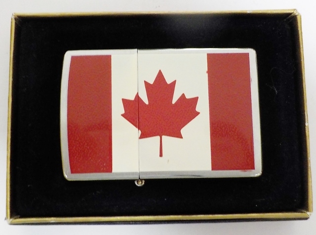 画像: ☆カナダ 国旗！CANADA フラッグデザイン ２０００年 ＃２００ USA ZIPPO！新品