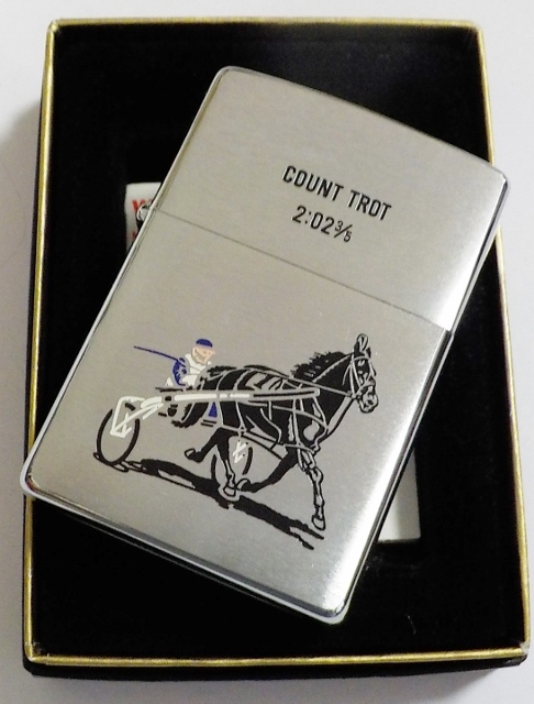 画像: ☆馬術 COUNT TROT！１９９９年３月 オールドデザイン ＃２００ USA ZIPPO！未使用品