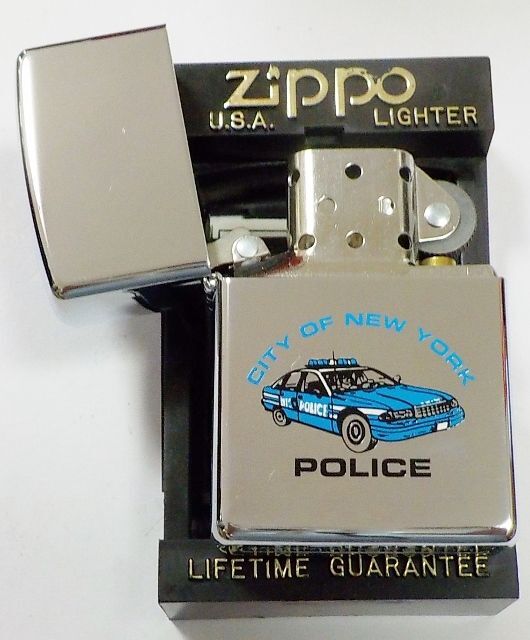 画像: ☆二ューヨーク市警察 POLICE  パトカー！１９９７年７月 ＵＳＡ ♯２５０ ＺＩＰＰＯ！新品