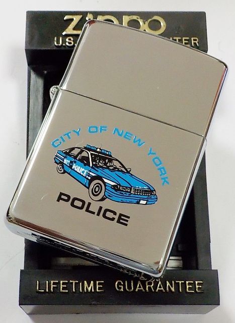 画像: ☆二ューヨーク市警察 POLICE  パトカー！１９９７年７月 ＵＳＡ ♯２５０ ＺＩＰＰＯ！新品