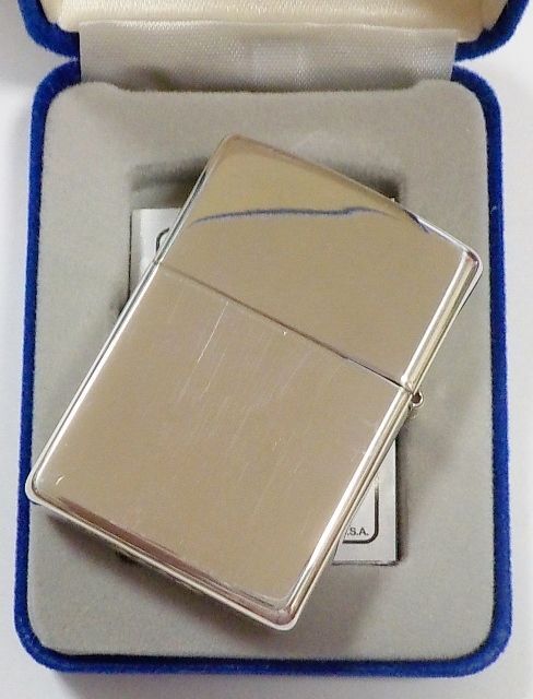 画像: ★純銀！銀無垢 Spiral＋Heart スターリング・シルバー！ ＃１５鏡面 ２００５年 ZIPPO！未使用品