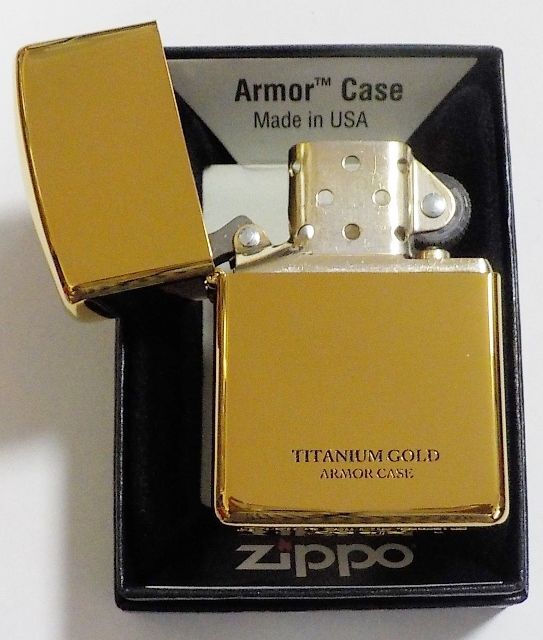 画像: ★ARMOR ゴールドチタン！輝く・・TITANIUM GOLD ARMOR ゴールドチタン ２０２１年２月 ＺＩＰＰＯ！新品