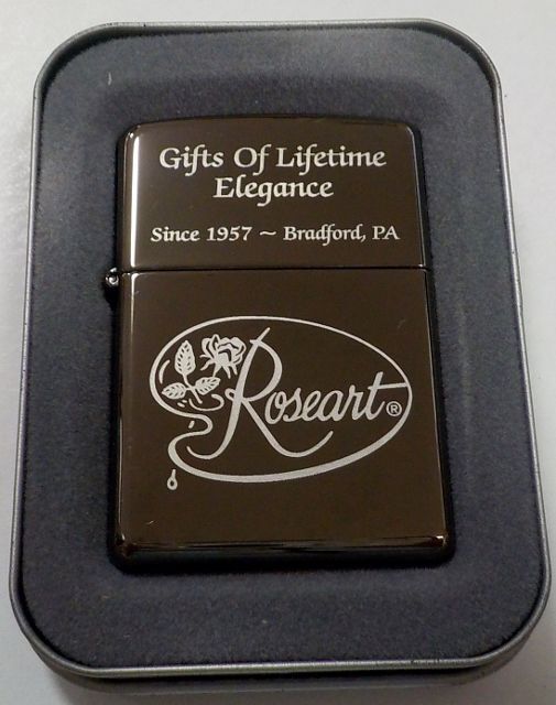 画像1: ☆ROSEART！限定７５個 ２００４年 USA SWAP MEET 開催記念 BLACK ICE ZIPPO！新品