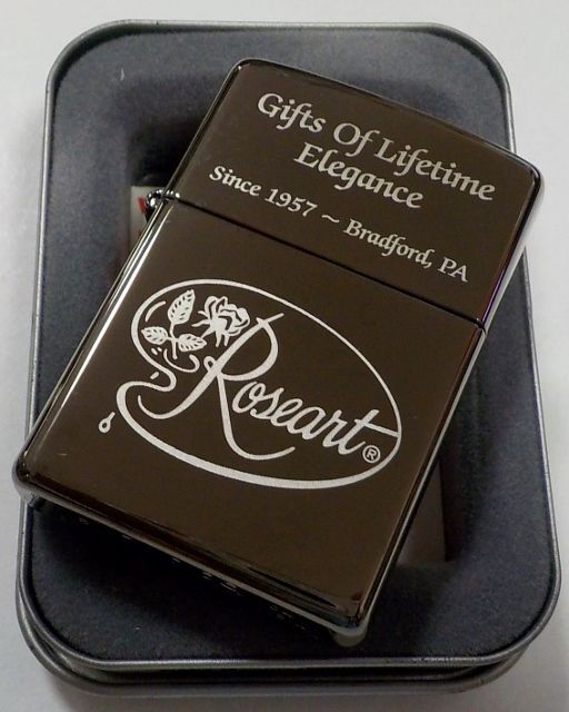 画像: ☆ROSEART！限定７５個 ２００４年 USA SWAP MEET 開催記念 BLACK ICE ZIPPO！新品