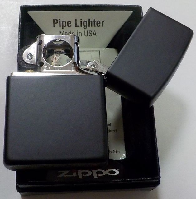 画像: ★パイプ用 ジッポー！PIPE DESIGN ＃２１８PL ブラック ２０２１年８月 USA  ZIPPO！新品