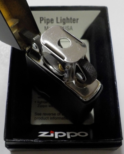 画像: ★パイプ用 ジッポー！PIPE DESIGN ＃２１８PL ブラック ２０２１年８月 USA  ZIPPO！新品