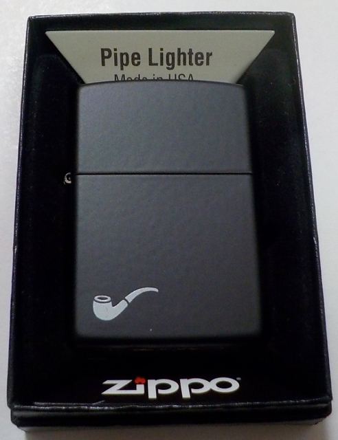 画像: ★パイプ用 ジッポー！PIPE DESIGN ＃２１８PL ブラック ２０２１年８月 USA  ZIPPO！新品