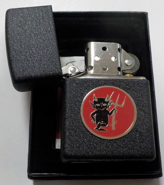 画像: ★ BLACK DEVIL ブラック・デビル！ブラック・クラックル ２００５年 ZIPPO！新品