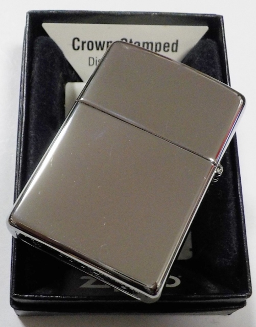 画像: ☆AN AMERICAN CLASSIC！Crown Stamped トップに・・ZIPPOロゴ＆炎 ２００９年７月 ZIPPO！新品