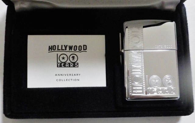 ☆ハリウッド １００周年記念！Hollywood 世界限定 ２００３年 ZIPPO 