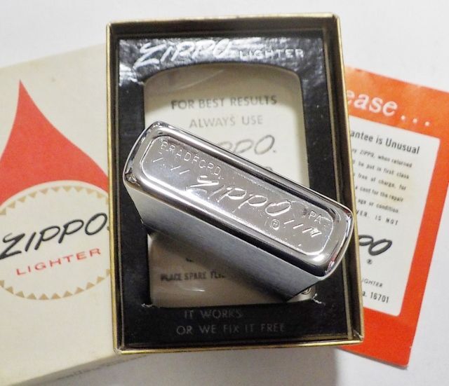 画像: ☆新品☆１９７４年製 VINTAGE ＃２００ BRUSH FINISH 無地プレーン ZIPPO！