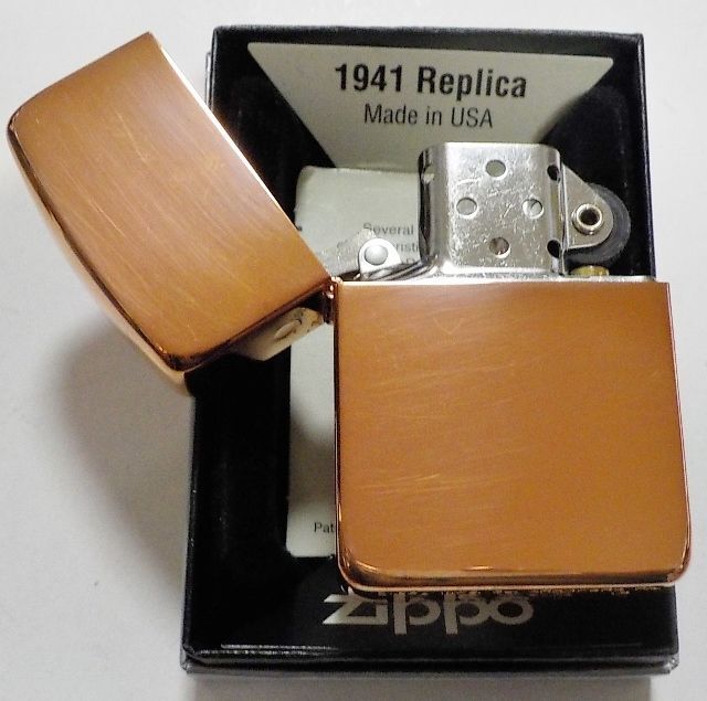 画像: ★輝く・・１９４１Cuモデル 銅加工鏡面！COPPER COATING ２０１２年 ZIPPO！未使用品