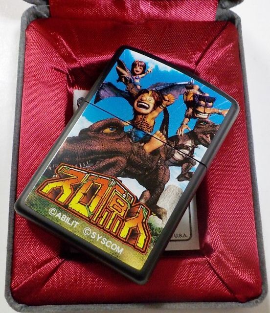 画像: ★スロ原人！限定０００２番！パチスロ ２００６年７月 恐竜 艶消しブラック ＺＩＰＰＯ！ 新品