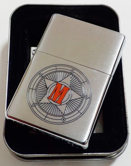 画像: ☆マールボロ！Marlboro USA ２００１年９月 Red M コンパス１９３７ Vintage Zippo！新品