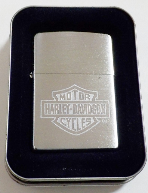 画像1:  ★USA HARLEY-DAVIDSON ２００４年４月 ＃２００ BRUSHED CHROME  ZIPPO！未使用品