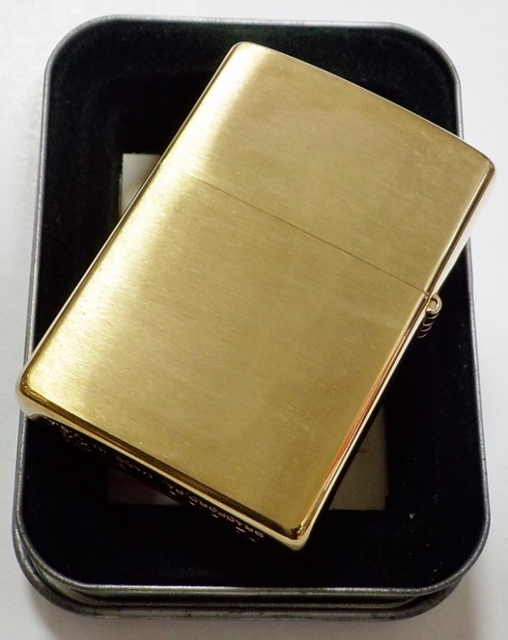 画像:  ★USA HARLEY-DAVIDSON ２０００年 ２月 SOLID BRASS ブラッシュブラス ZIPPO！未使用品