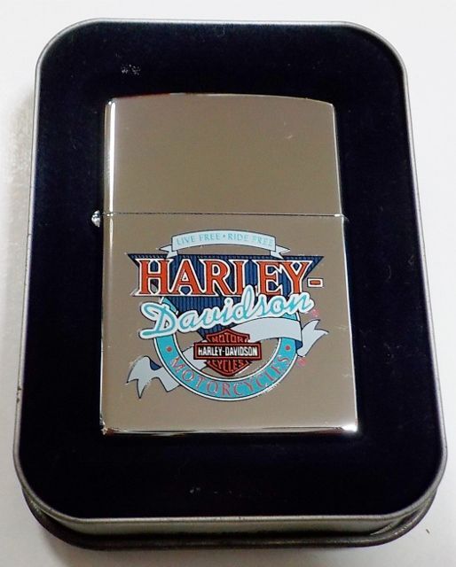 画像1:  ★USA HARLEY-DAVIDSON ２０００年５月 ＃２５０ HIGH POLISH CHROME  ZIPPO！未使用品