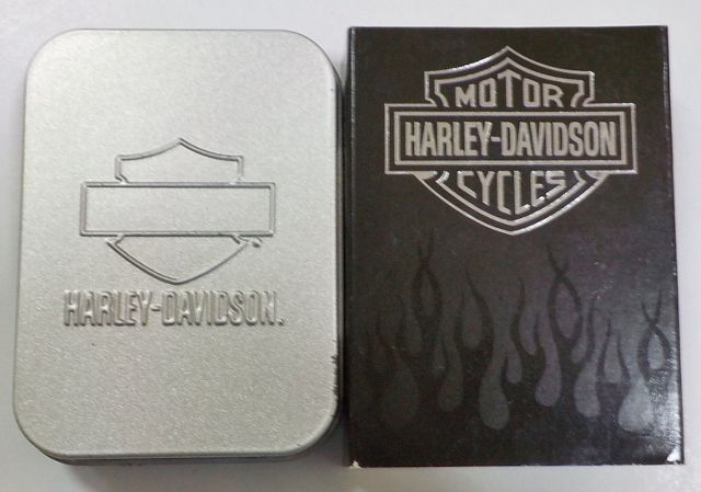 画像:  ★USA HARLEY-DAVIDSON ★SHERIFF（保安官）２００５年１月 BLACK  MATTE ZIPPO！未使用品