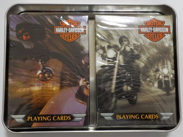 画像: ☆２セット入り HARLEY-DAVIDSON USA 限定トランプ！BICYCLE PLAYING CARDS！新品