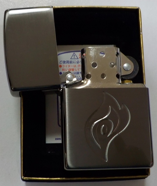 画像: ☆KIRIN FIRE キリン・ファイア 炎のエンボス ２０００年 初期キャンペーン BLACK  ZIPPO！新品