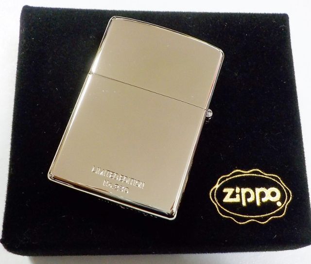 画像: ☆限定３００個 Pink Windy！ウィンディ 枯葉舞う 繊細なデザイン プラチナ加工 ２００７年ＺＩＰＰＯ！新品