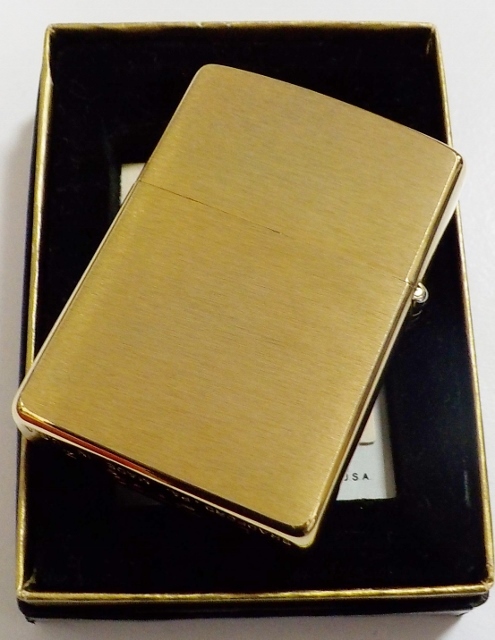 画像: ★ZIPPO社 創業６０周年記念 真鍮ケース １９９４年１２月製 SOLID BRASS  ZIPPO！未使用品