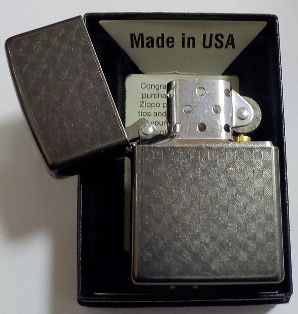 画像: ★Patterns！渋い両面パターン Gray Iced Zippo！ZIPPO社 ２０１８年モデル 新品