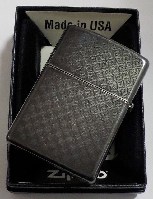 画像: ★Patterns！渋い両面パターン Gray Iced Zippo！ZIPPO社 ２０１８年モデル 新品