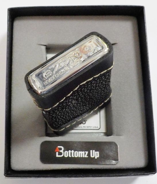 zippo 2014年　ボトムズアップ　Bottomz up レア　ストライプ