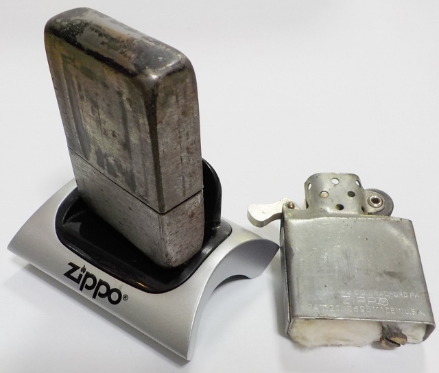 交渉歓迎】ZIPPO ブラッククラックル WW2 1943〜1945年製 - タバコグッズ