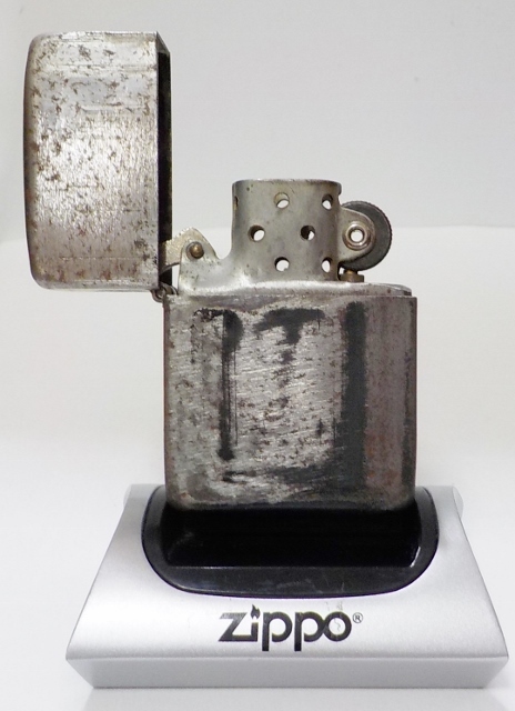 1943〜1945年製ＷＷ2ブラッククラックルビンテージZIPPO