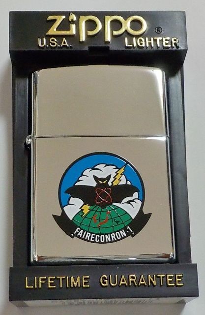 画像1: ★米海軍！FAIRECONRON-ONE（VQ-1）１９９８年４月 ＃２５０ USA ZIPPO！新品