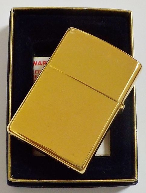 画像: ☆マールボロ！Marlboro USA １９９７年５月 真鍮ケース HP SOLID BRASS ZIPPO！展示品