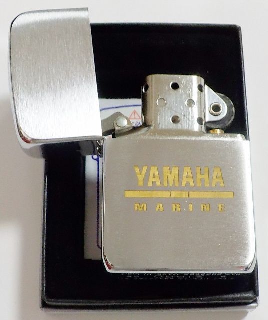 画像: ★YAMAHA MARINE！ヤマハ・マリン １９４１モデル ２００５年 BRUSHED ZIPPO！新品