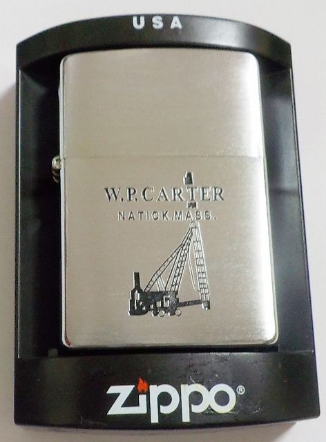 画像: ★重機 クレーン！ZIPPO社 復刻 オールドデザイン 企業物 ２００７年 ＃２００ ZIPPO！新品