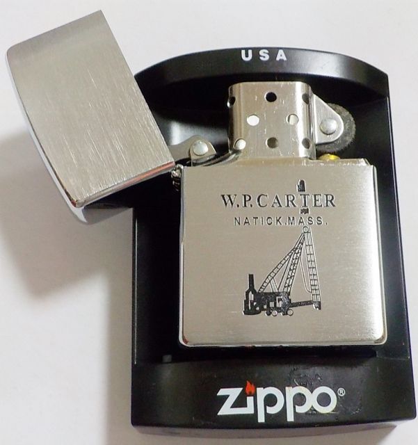 画像: ★重機 クレーン！ZIPPO社 復刻 オールドデザイン 企業物 ２００７年 ＃２００ ZIPPO！新品