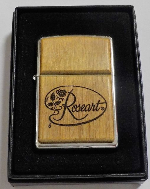 画像1: ★ROSEART！ローズアート社 パレット ロゴ Wood ２００６年 ZIPPO！新品