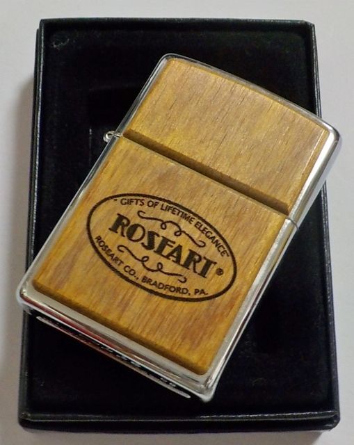 画像: ★ROSEART！ローズアート社 VINTAGE ロゴ Wood ２００６年 ZIPPO！新品