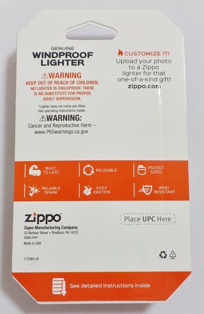 画像: ☆ジッポーの基本！＃２００ USA  NEW！ブリスターパック！ キャンドボトム ZIPPO！新品