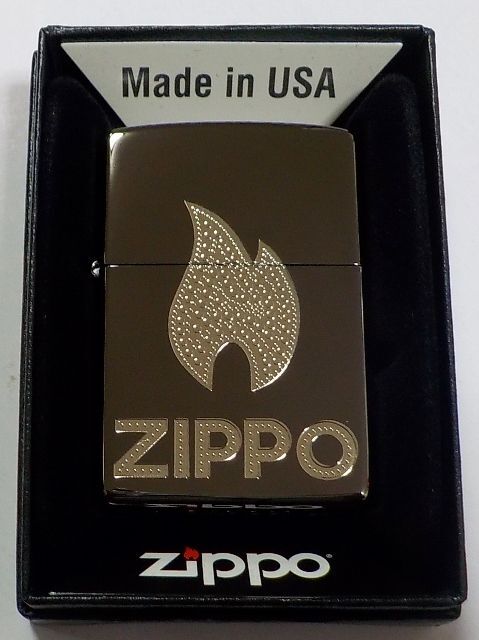 画像: ☆輝く・・ZIPPOロゴマーク！玉飾り風エンボス BLACK ＆ SILVER ２０２２年 ZIPPO！新品