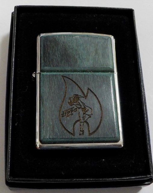 画像: ★ROSEART！Windy ウィンディ 両面 Wood Indigo ２００６年 ZIPPO！新品