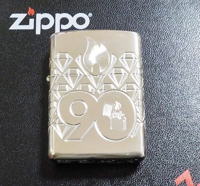 即納お得ZIPPO ジッポー 鳳凰 純銀プレート ゴールド SILVER刻印 1995年製 未使用品　オイルライター　希少品　金色　ビンテージ　ヴィンテージ その他