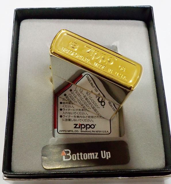 画像: ★Bottomz Up！ボトムズ・アップ ★４面ゴールド ＆ 両面シルバーミラー  発売初年度 ２００８年４月 ZIPPO！新品