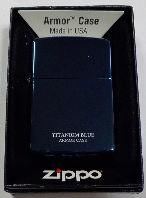 画像1: ★ARMOR TITANIUM BLUE！お洒落な・・ブルーチタン ２０２２年 アーマー  ＺＩＰＰＯ！新品