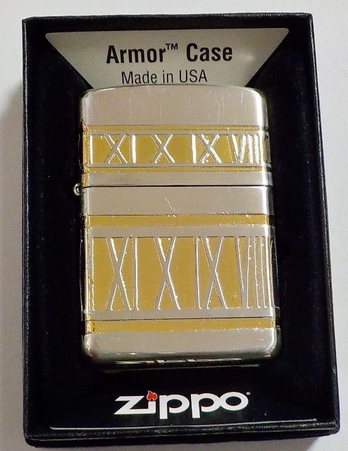 ZIPPO/ジッポー ARMOR CASE 2003年製-