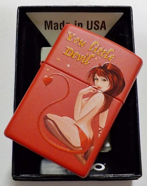 画像: ☆可愛い・・小さな悪魔！リトル・デビル☆ Little Devil ☆ ２０２３ USA  RED  ZIPPO！新品