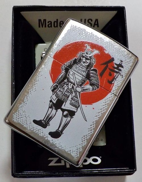 画像: ☆和柄！侍！Samurai Japan 日の丸 和柄 ２０２３年 Street Chrome  Zippo！新品