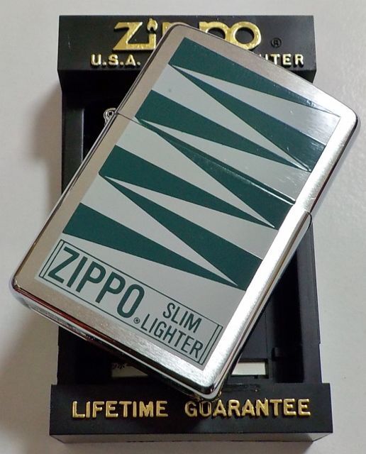画像: ☆限定５０個！SLIM LIGHTER FIRST BOX デザイン １９９７年２月 ＃２００ USA ZIPPO！新品。